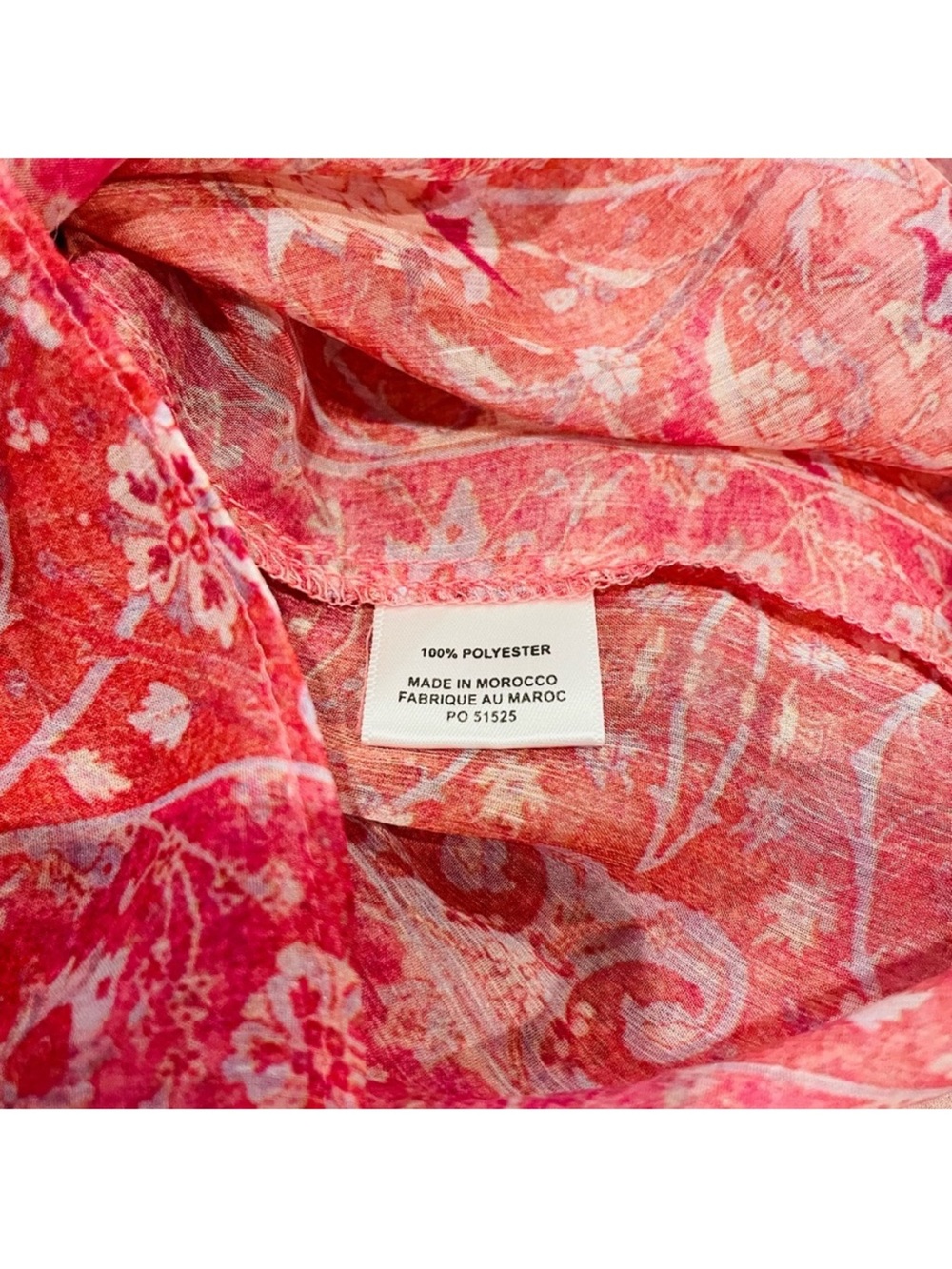 NEW Misa Los Angeles Natasha Side Cutouts Pink Paisley Ruffle Midi Dress Size S - Picture 6 of 10